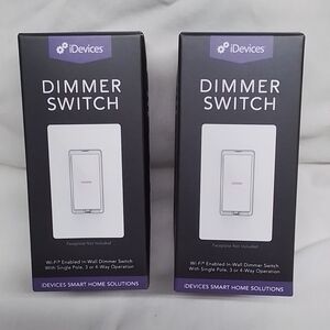 iDevices Dimmer Switch...works With Alexa